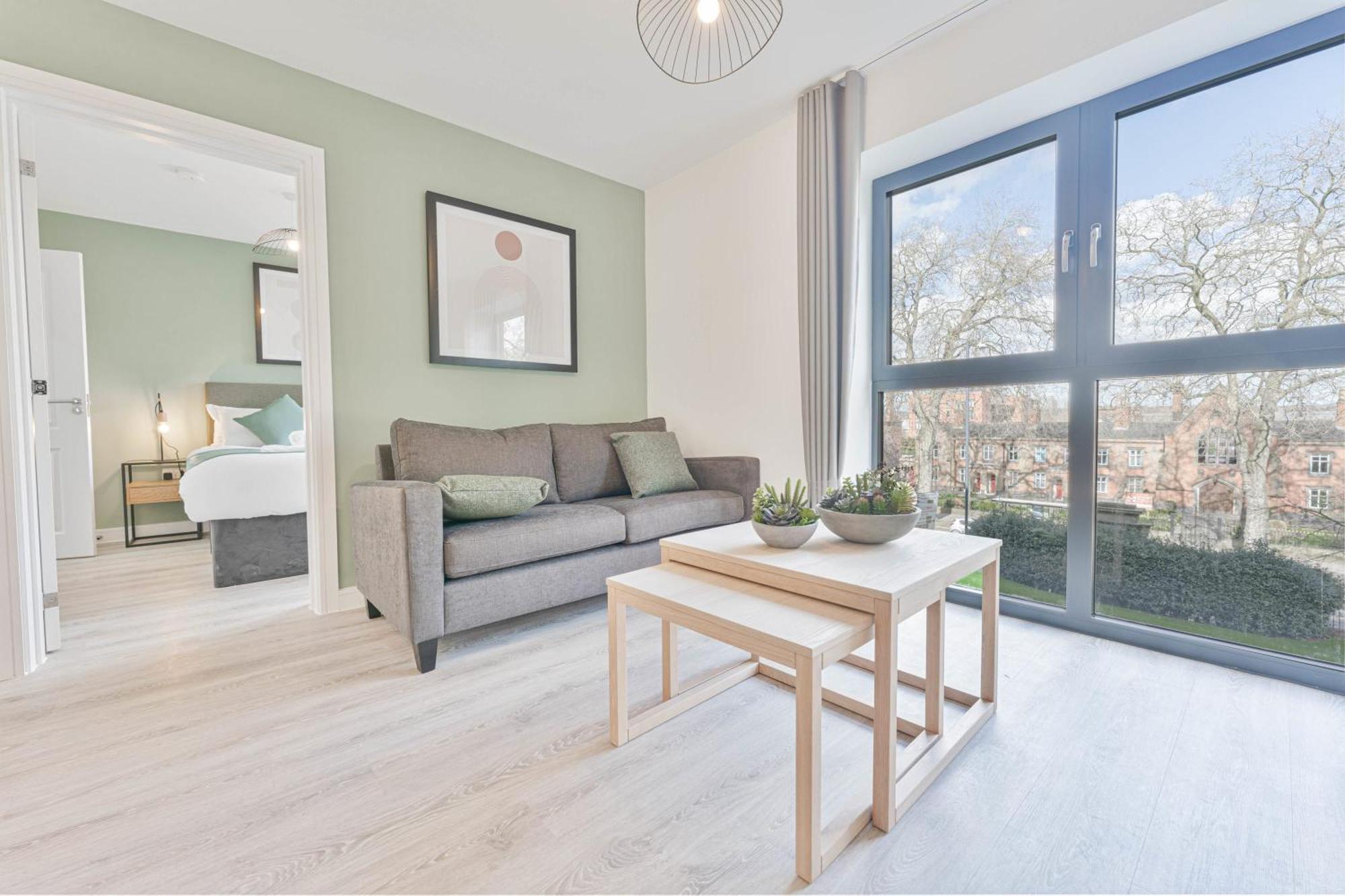 Stayzeni, Hardwick House Derby Lovely 2 Bed Flat Ngoại thất bức ảnh