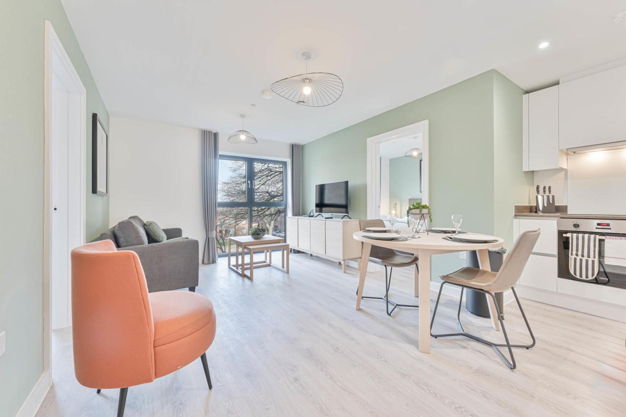 Stayzeni, Hardwick House Derby Lovely 2 Bed Flat Ngoại thất bức ảnh